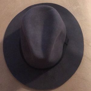 Dark grey hat
